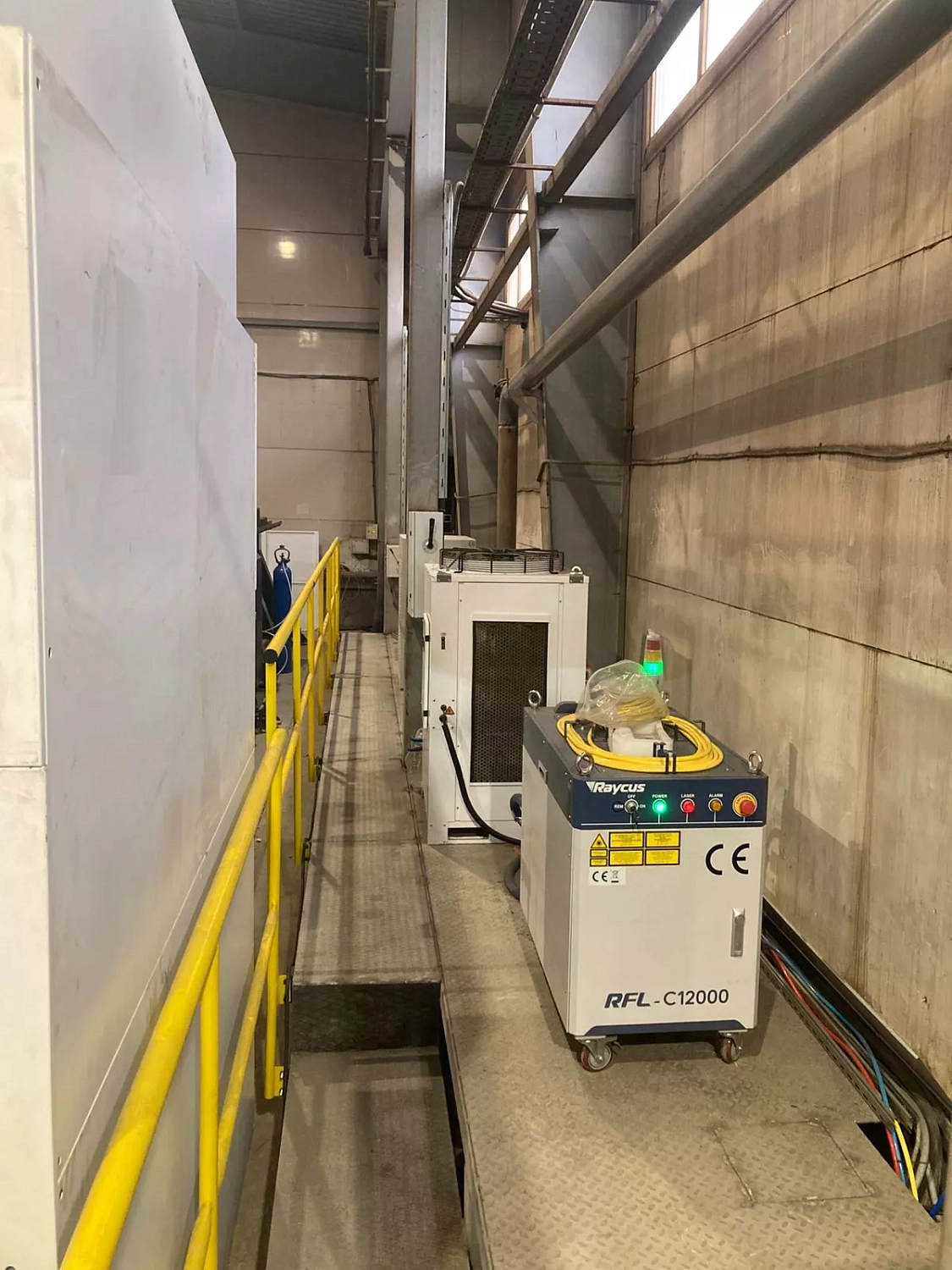 В Нижнем Новгороде "Технограв" ввел в строй сверхтяжелый лазерный труборез Senfeng SF12050GHT (12 кВт) с возможностью резки заготовок под углом до 45° 