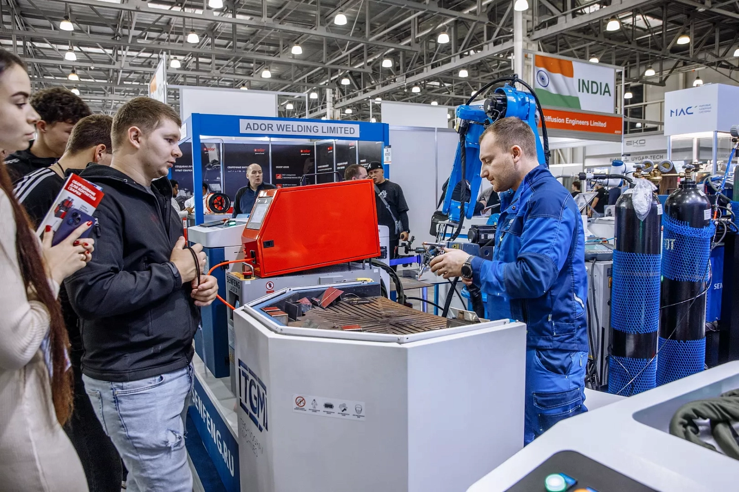 "Технограв" на выставке Weldex-2025: более 10 договоров на поставку оборудования, в том числе лазерные станки