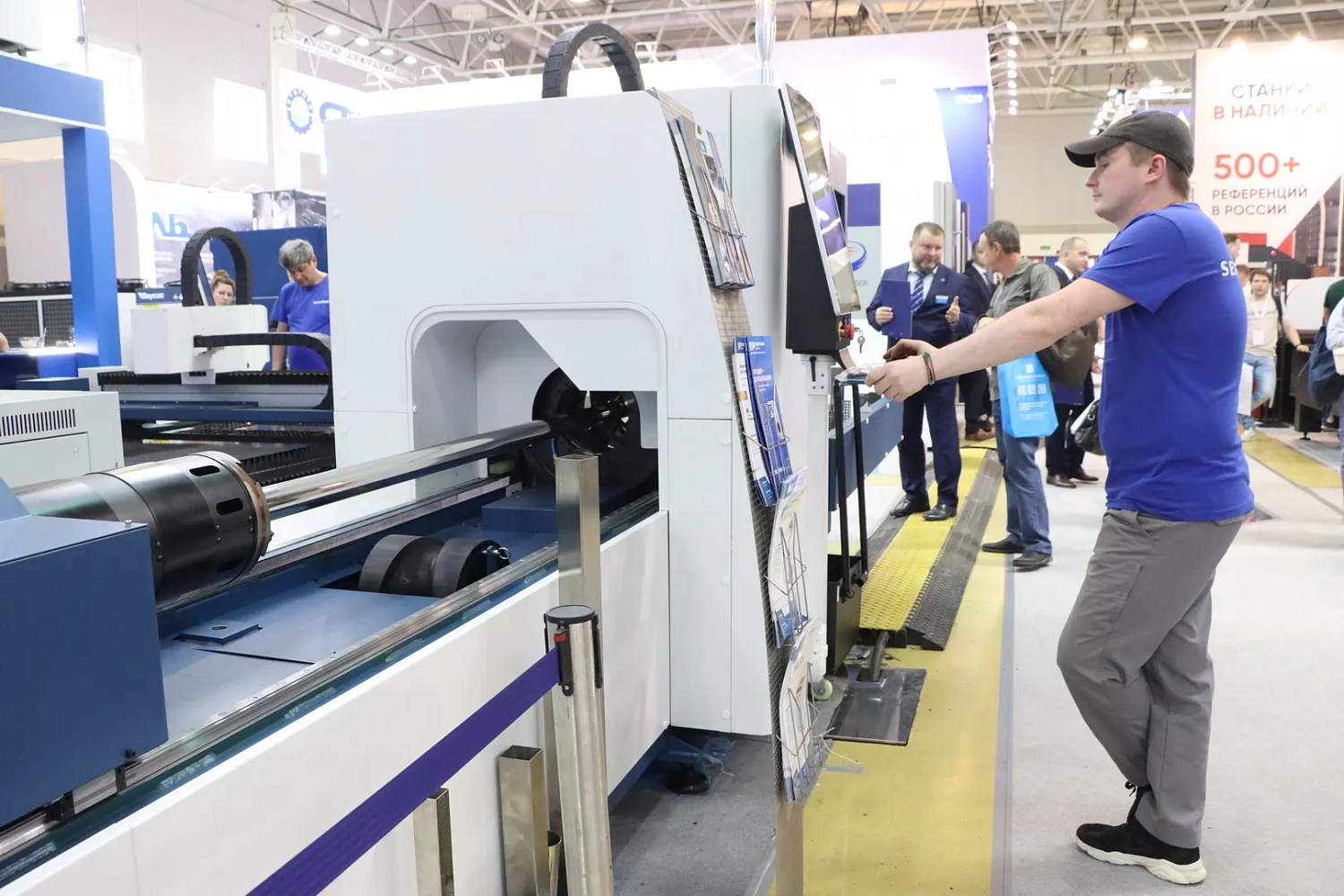 "Технограв" на выставке "Металлообработка-2025": во второй день заключены контракты на поставку лазерного оборудования со стенда и со складов в России