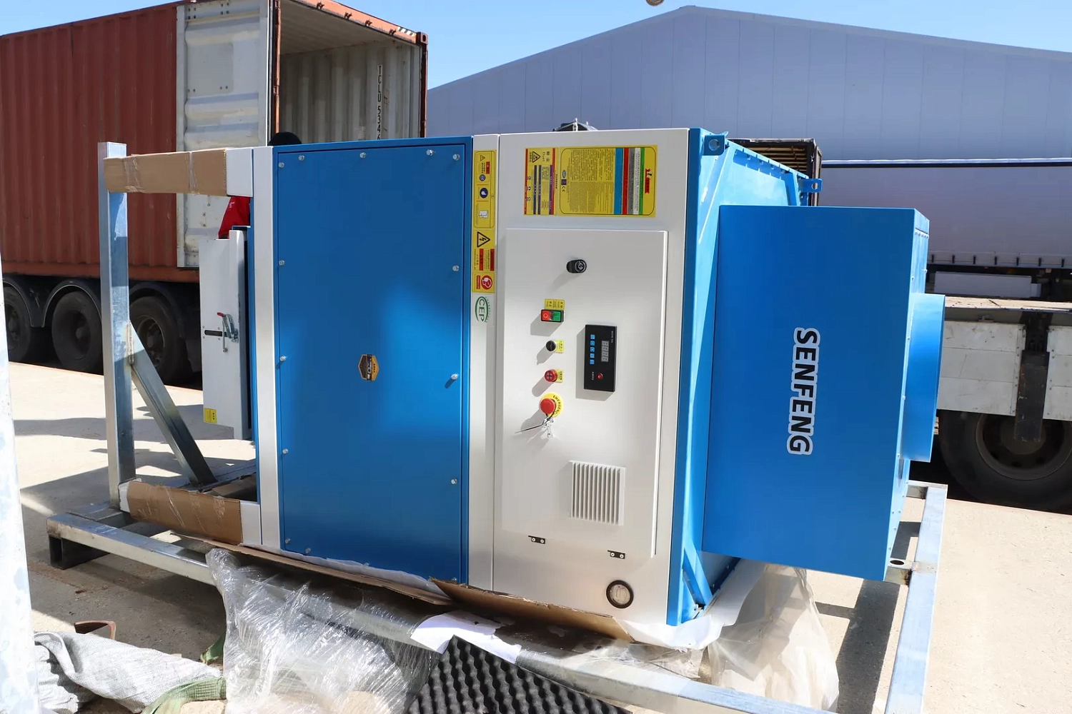 Мощные лазеры Senfeng прибыли на московский склад «Технограв»