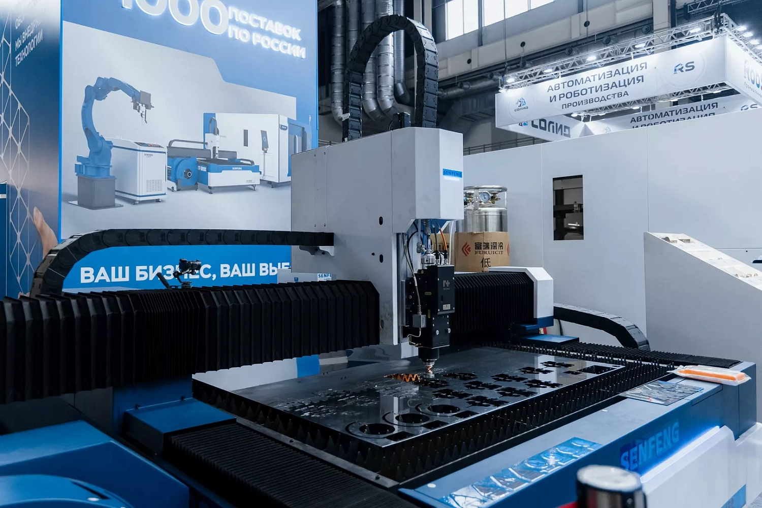 "Металлообработка. Сварка-Урал 2025": "Технограв" принял на стенде более 1000 действующих и потенциальных клиентов и заключил контракты на поставку лазерных установок Senfeng в период проведения выставки