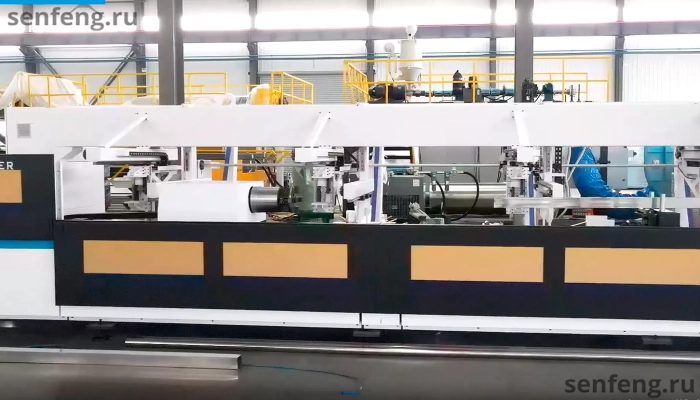 Senfeng SF6024NT – станок для лазерной резки трубы с тремя патронами. Длина трубы до 6 метров с диаметром до 240 мм. Мощность от 3 до 12 кВт Senfeng SF6024NT – станок для лазерной резки трубы с тремя патронами. Длина трубы до 6 метров с диаметром до 240 мм. Мощность от 3 до 12 кВт