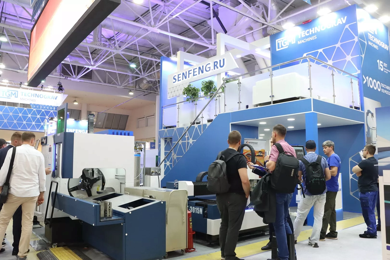 "Технограв" на выставке "Металлообработка-2025": во второй день заключены контракты на поставку лазерного оборудования со стенда и со складов в России