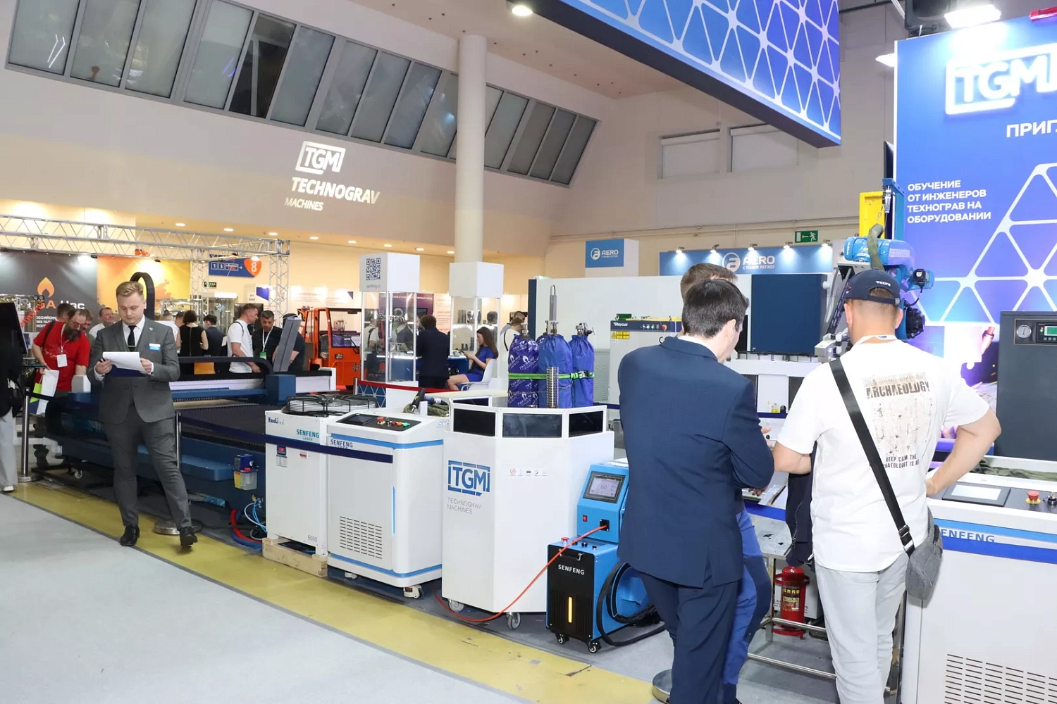 "Технограв" на выставке "Металлообработка-2025": во второй день заключены контракты на поставку лазерного оборудования со стенда и со складов в России